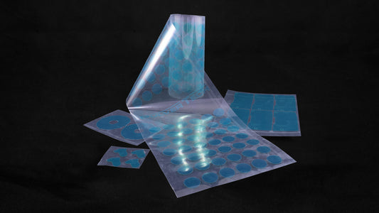 Custom die cut shapes (Squares, donuts, rectangles, ovals, triangles etc)